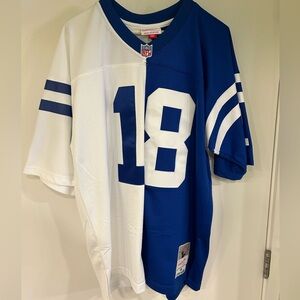 Blue and White NFL Jersey